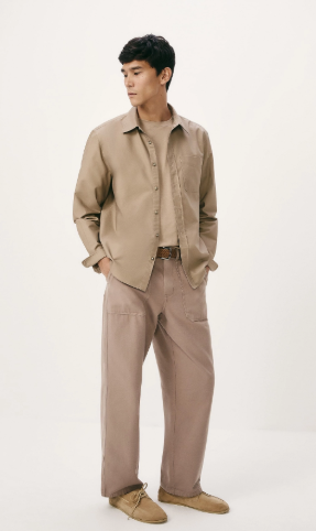 Camiseta básica masculina world com bordado