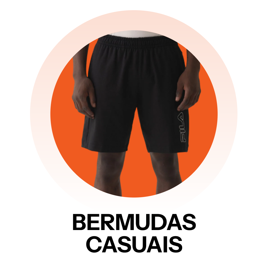 Bermuda Casual Masculina