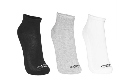 Meia Olympikus Cano Curto pacote c/ 3 pares Masculino_