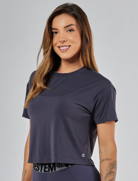 Blusa Manga Curta Dry Fit Eco _