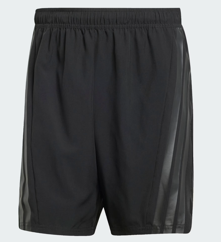 Shorts com Três Listras Projetados para Treinar_