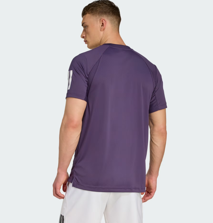 Camiseta Climacool Três Listras Club Tennis_