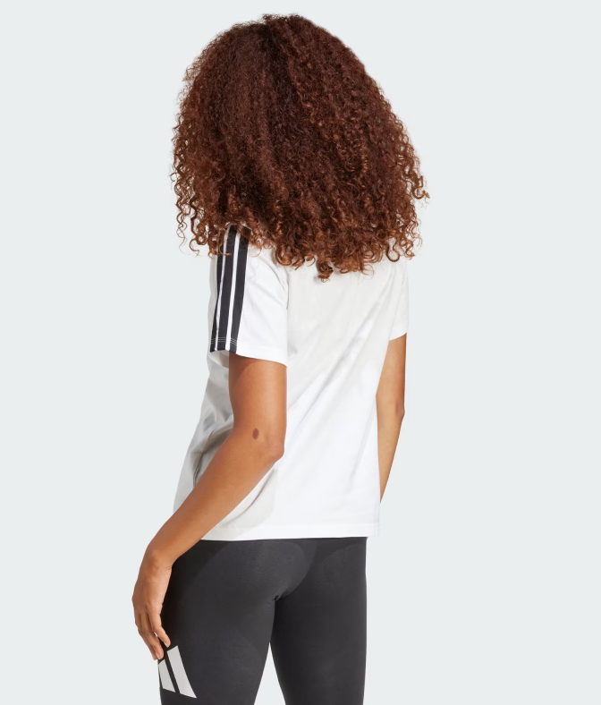 Camiseta Algodão Essentials Três Listras