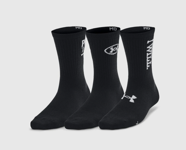 Meia Under Armour Essential Feminina - Pacote com 3 Pares_