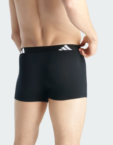 Cuecas Active Flex Cotton Trunk, pacote com 3 unidades_