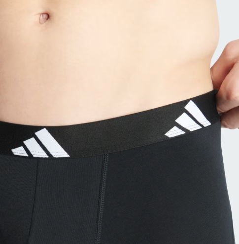 Cuecas Active Flex Cotton Trunk, pacote com 3 unidades_