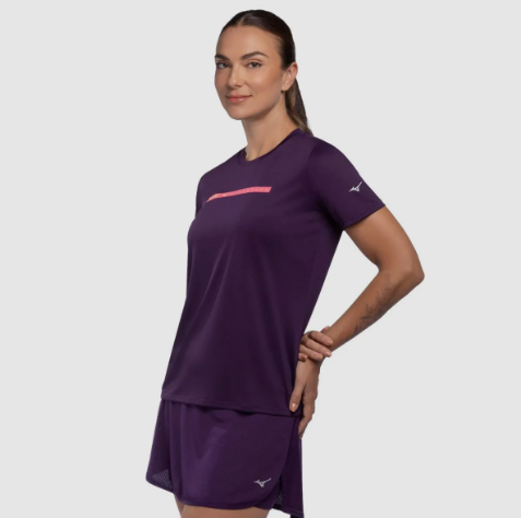 Camiseta de Treino Mizuno Energy Stamp Feminina_