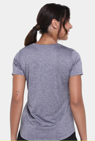 Camiseta de Corrida Feminina Mizuno Big Logo_