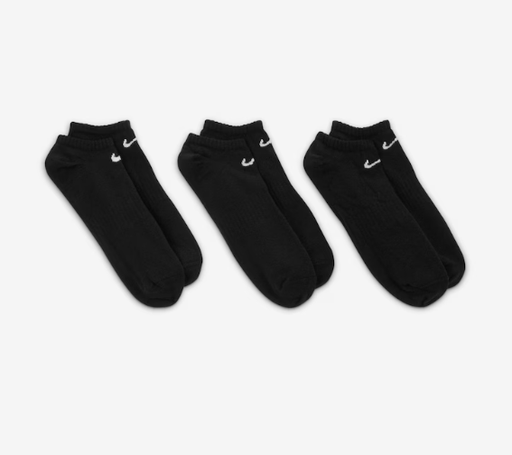 Meia Nike Everyday Lightweight (3 pares) Unissex_