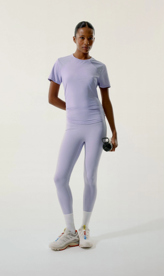 Camiseta Esportiva Feminina Com Tule