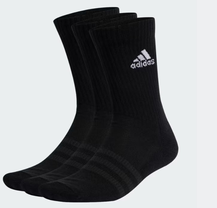 Meias Amortecidas Cano Alto 3 Pares ADIDAS_