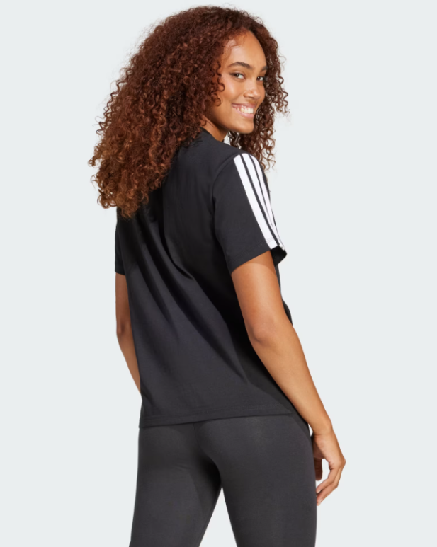 Camiseta Algodão Essentials Três Listras