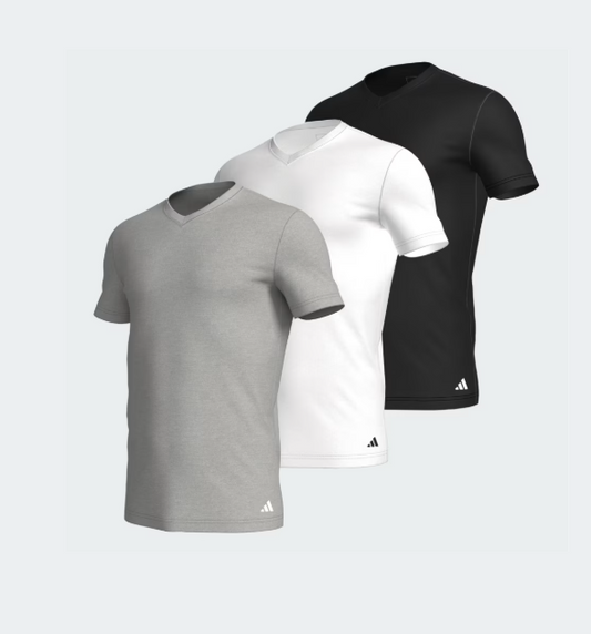 Camiseta Active Flex de algodão com Gola em V_