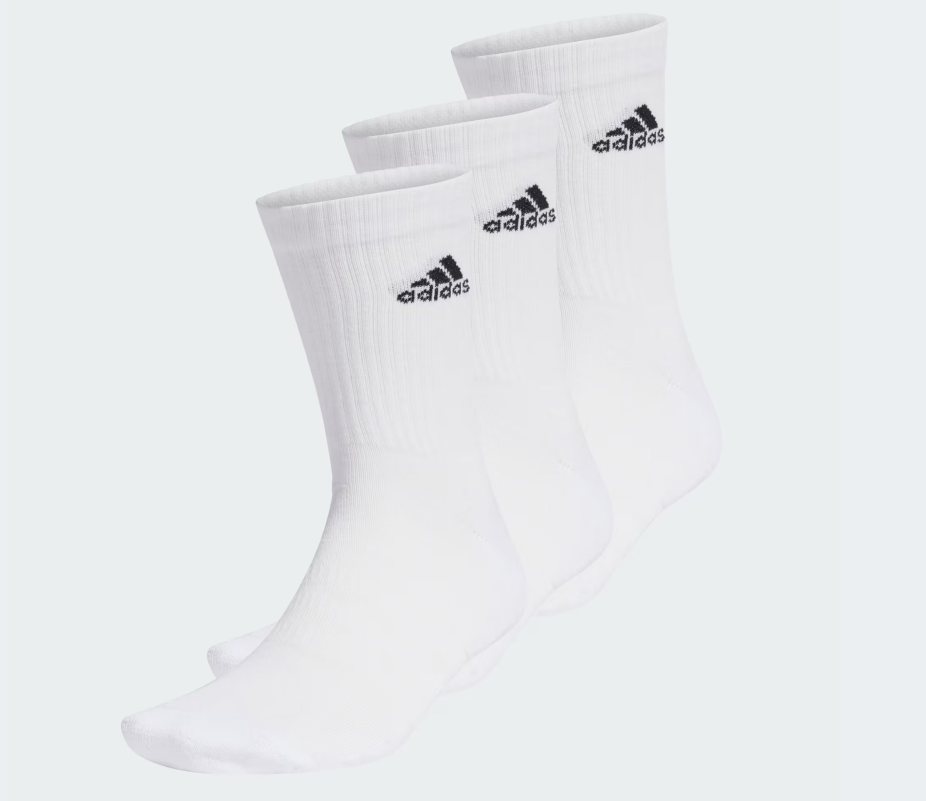 Meias Amortecidas Cano Alto 3 Pares ADIDAS_
