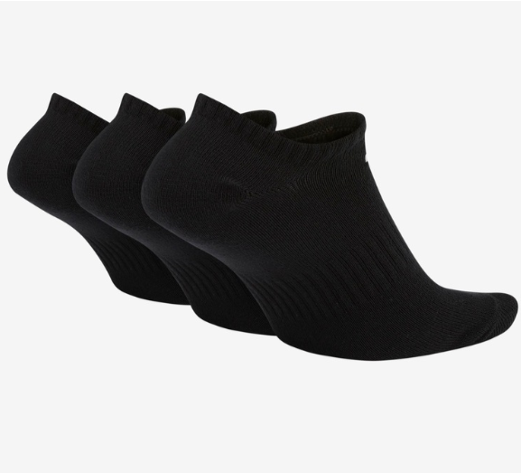 Meia Nike Everyday Lightweight (3 pares) Unissex_
