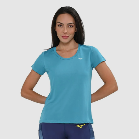 Camiseta de Corrida Feminina Mizuno Nirvana_