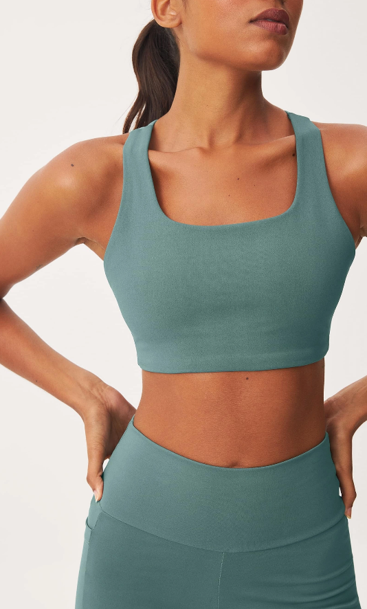 Top Esportivo Feminino Hero Com Fio Lycra_