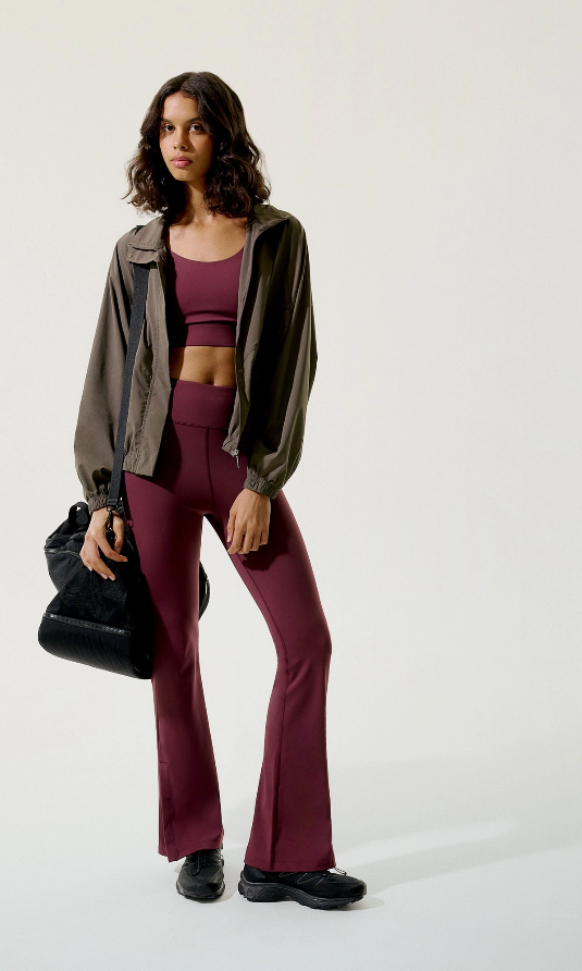 Calça Esportiva Feminina Cintura Alta_