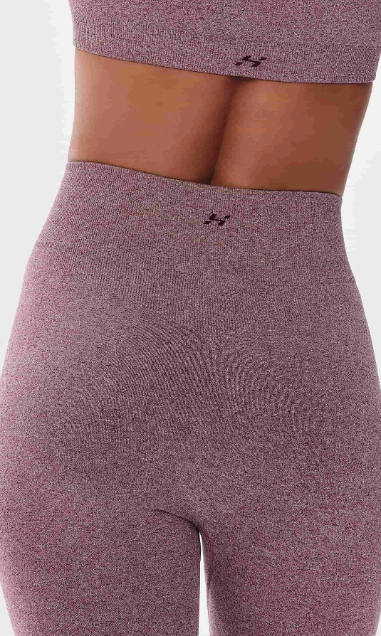 Calça Legging Feminina Rajada Sem Costura_