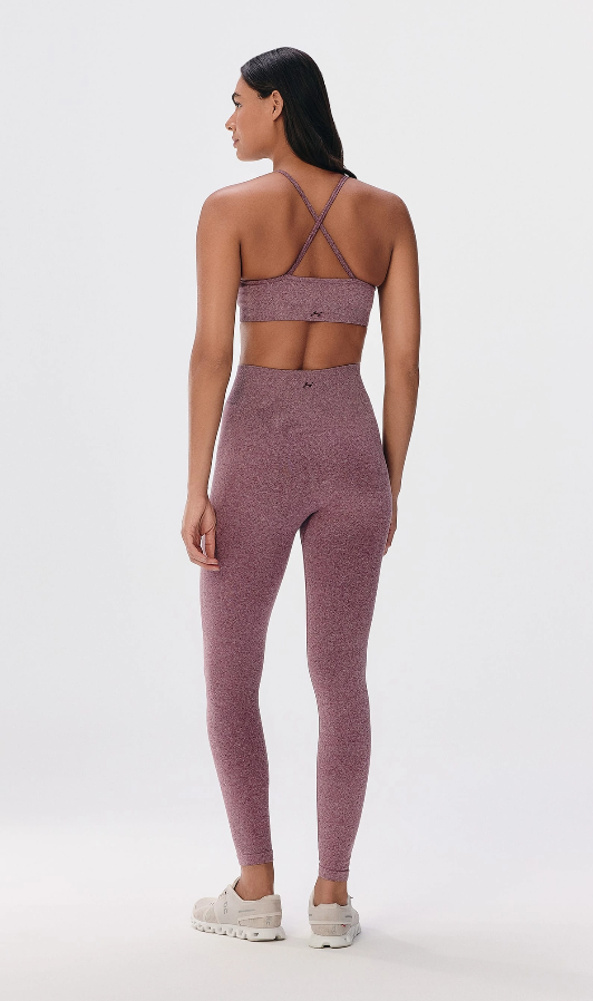 Calça Legging Feminina Rajada Sem Costura_