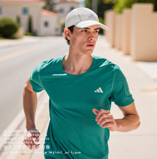 Boné Quatro Painéis Running AEROREADY Mesh_