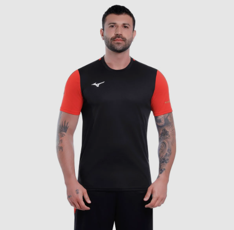 Camiseta de futebol Mizuno Morelia Masculina_