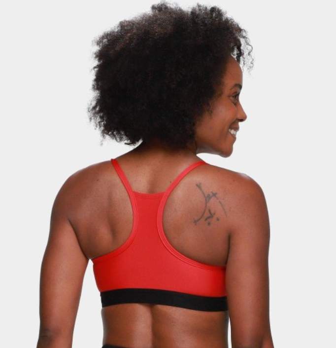 Top Fila Alça Train Elastic V Feminino_