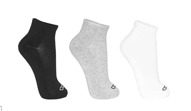 Meia Olympikus Cano Curto pacote c/ 3 pares Masculino_