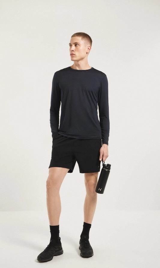 Camiseta Esportiva Masculina Manga Longa Proteção UV_