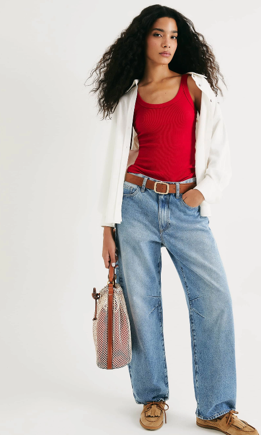 Regata Básica Feminina Slim Rib_