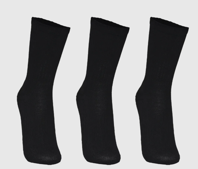 Meia Under Armour Core Cotton Cano Alto - Pacote com 3 pares_