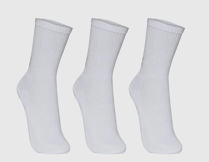 Meia Under Armour Core Cotton Cano Alto - Pacote com 3 pares_
