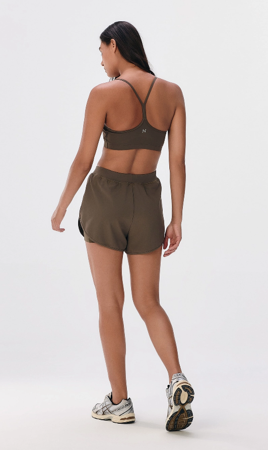 Shorts Esportivo Feminino Runner Texturizado_