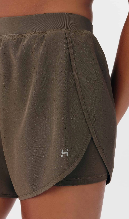 Shorts Esportivo Feminino Runner Texturizado_