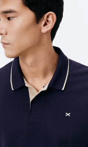 Camisa Polo Básica Masculina Em Piquet Com Bordado_