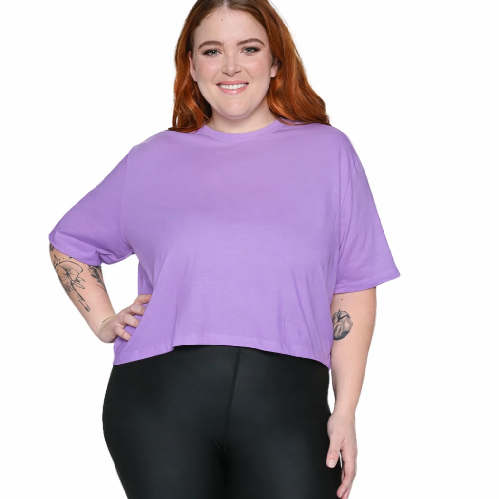 Camiseta Comfy Tape Olympikus Feminina Plus Size_