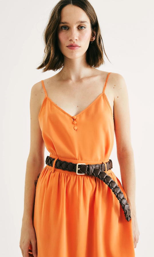 Regata feminina regular em peach touch_