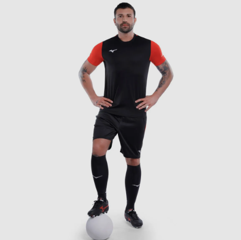 Camiseta de futebol Mizuno Morelia Masculina_