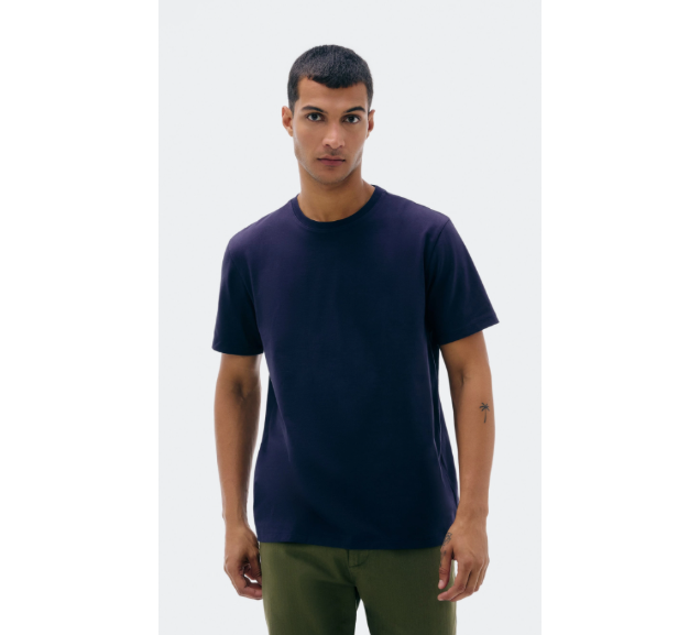 Camiseta básica masculina comfort super cotton