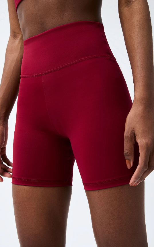 Bermuda Esportiva Feminina Biker Com Fio Lycra_