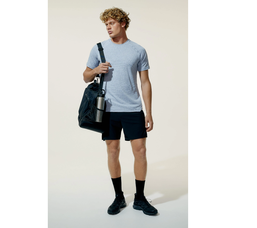 Shorts Esportivo Masculino Runner Com Bolso Traseiro