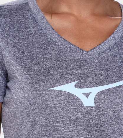 Camiseta de Corrida Feminina Mizuno Big Logo_