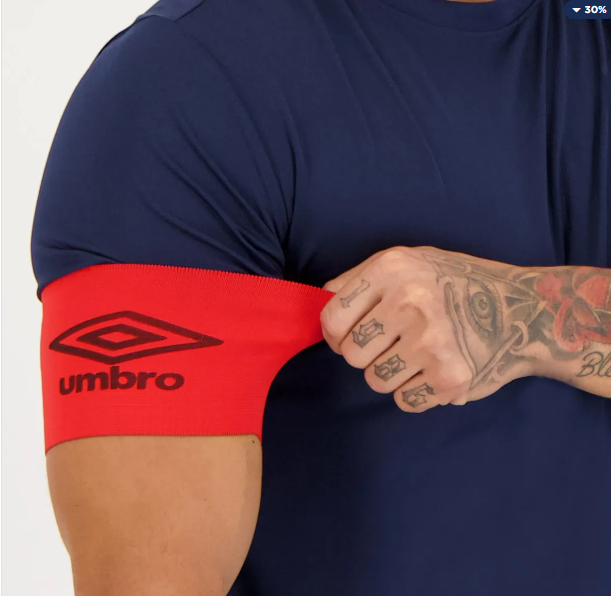 Faixa Unisex Umbro De Capitão Umbro Elástica_