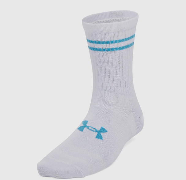 Meia Under Armour Essential Feminina - Pacote com 3 Pares_