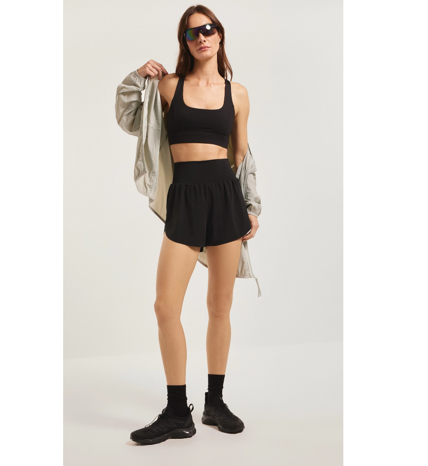 Shorts Esportivo Feminino Secagem Rápida