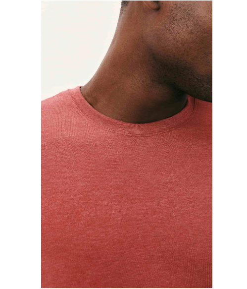 Camiseta Masculina Comfort Em Malha Flamê