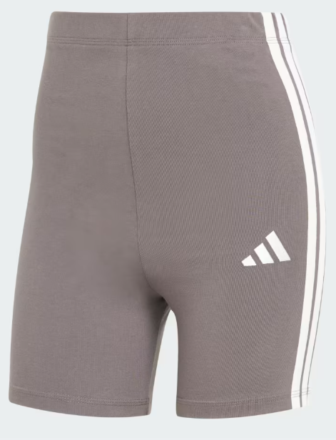 Shorts Cintura Alta Essentials Com 3 Listras_