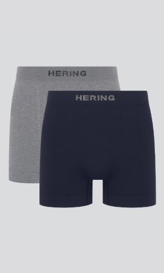Kit 2 Cuecas Boxer sem Costura Hering
