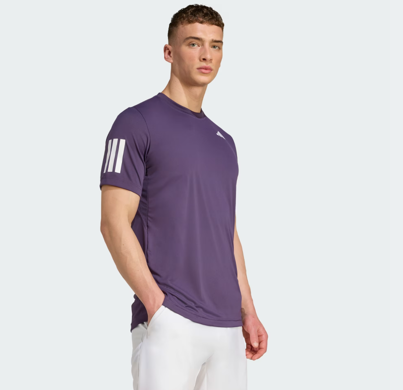 Camiseta Climacool Três Listras Club Tennis_