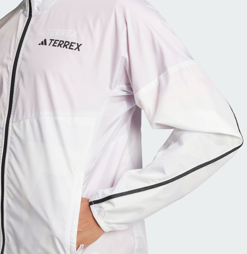 Jaqueta corta-vento multiestampa Terrex_